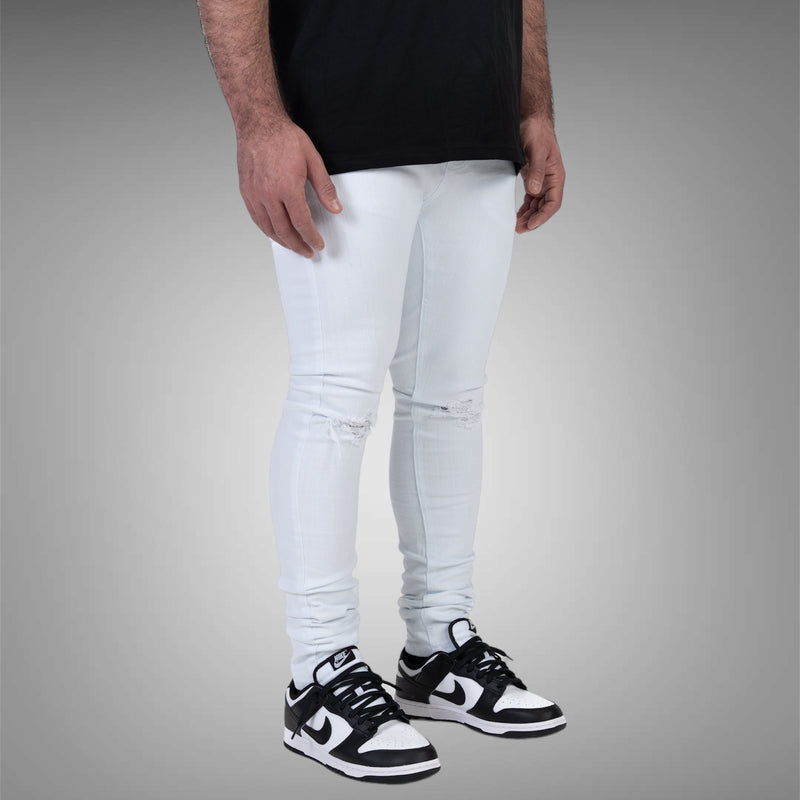 Relapse Jeans Kaleb skinny Denim White