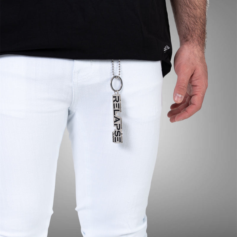 Relapse Jeans Kaleb skinny Denim White