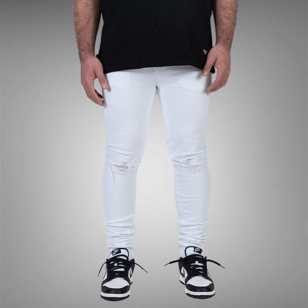 Relapse Jeans Kaleb skinny Denim White