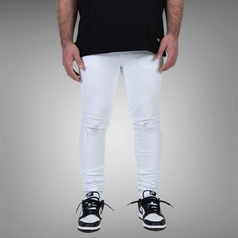 Relapse Jeans Kaleb skinny Denim White