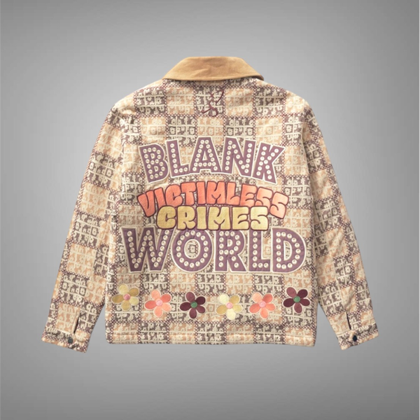 Sugarhill Blocka Patchwork Jacket Brown