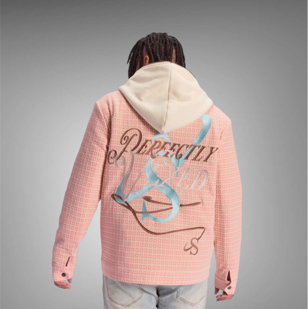 Sugarhill Vexed Hoodie Jacket Pink