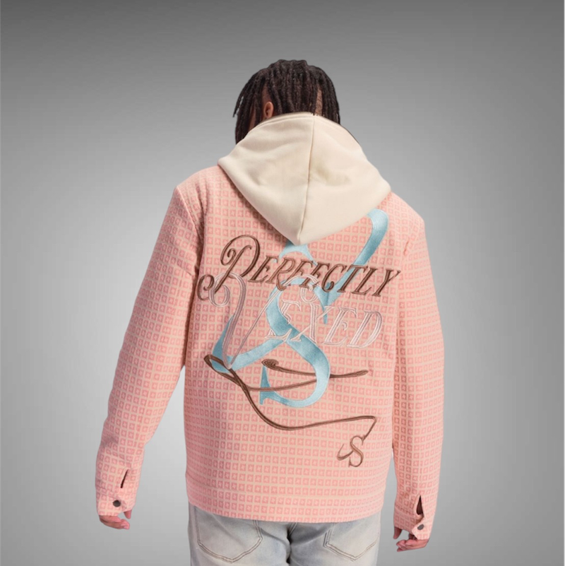 Sugarhill Vexed Hoodie Jacket Pink