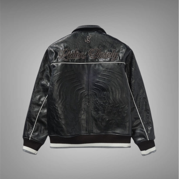 Sugarhill Focus Leather Jacket Black