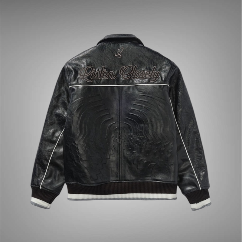 Sugarhill Focus Leather Jacket Black