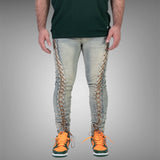 Relapse Jeans Night Life skinny Denim Sand wash