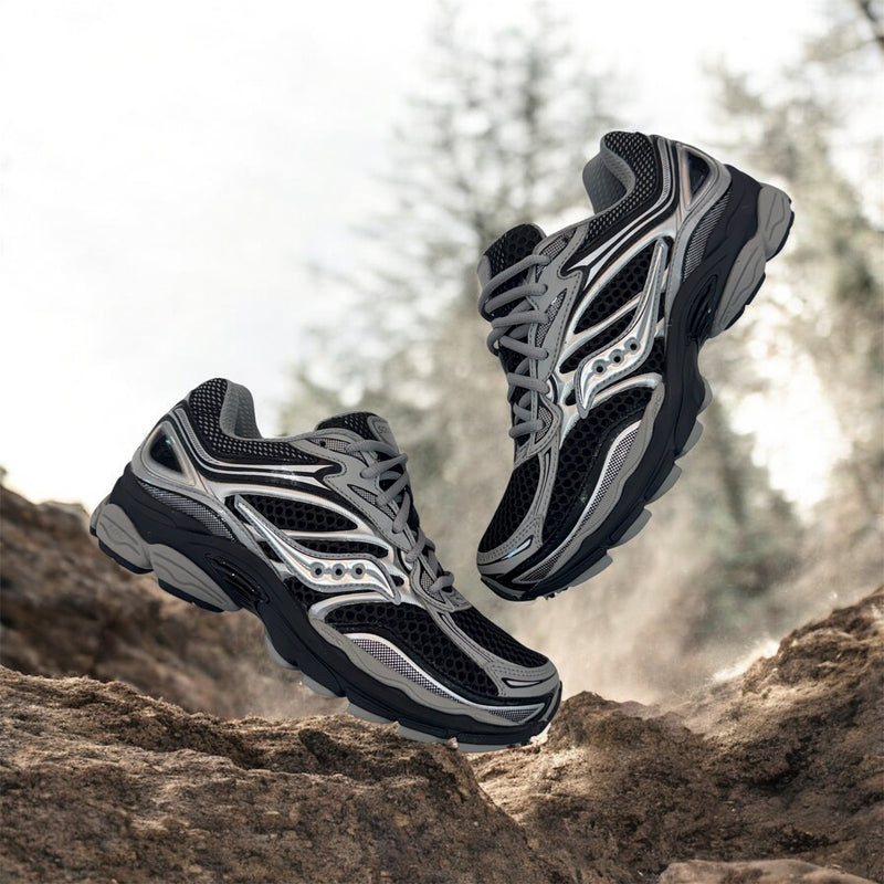 Saucony Men’s Progrid OMNI 9 Black Silver