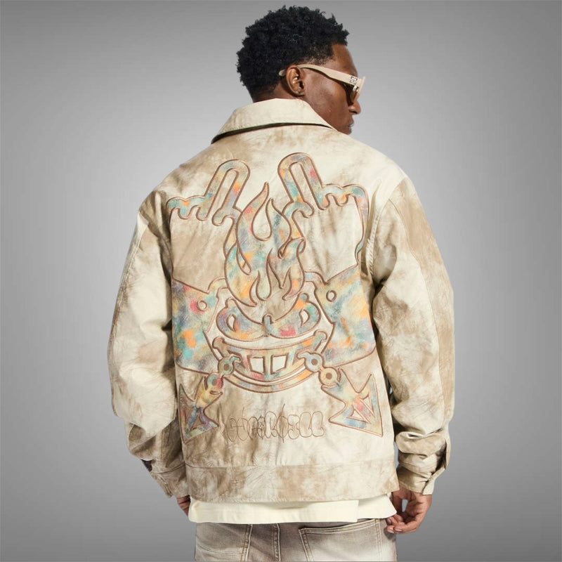 Sugarhill mens Franz Jacket Beige