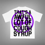 Losthill x cough syrup White Purple Tee