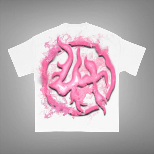 Losthill x cough syrup White Pink Tee