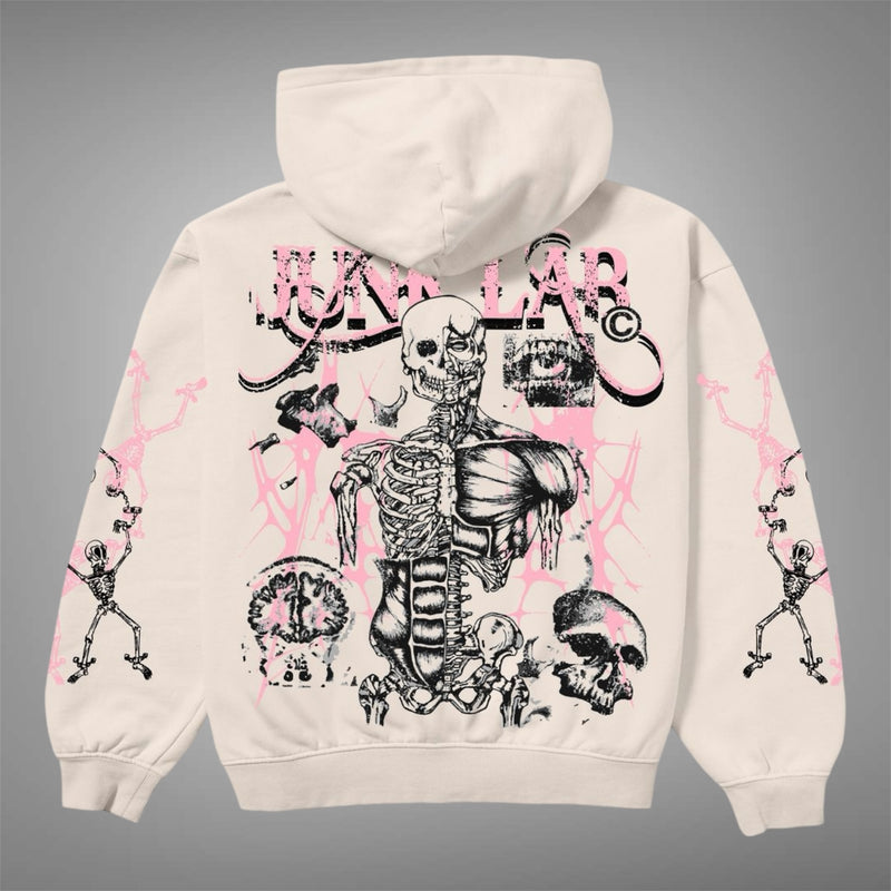 Junk Lab Autopsy Hoodie Cream