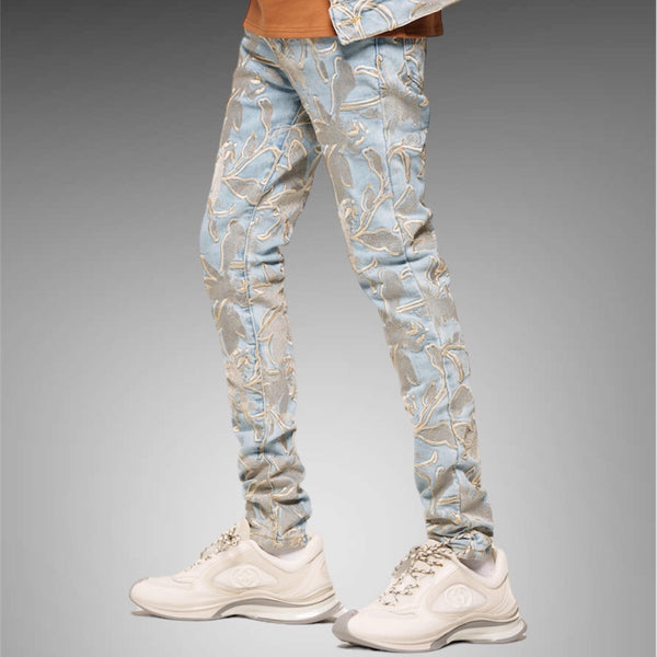 Pheelings DREAMS Blossoming Skinny Denim PH -SS24-11 Light Blue