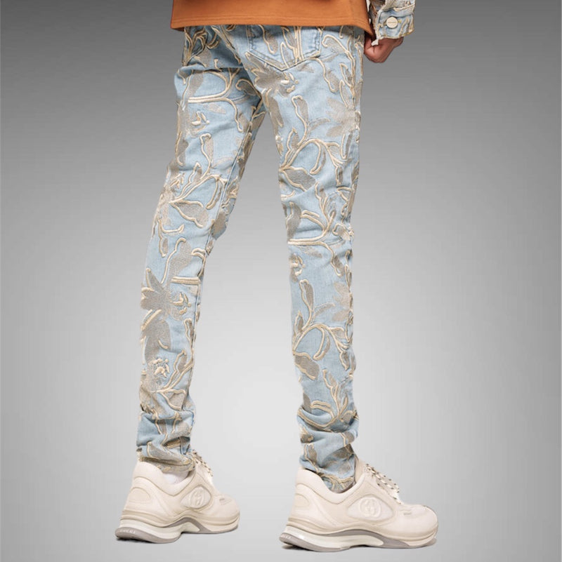 Pheelings DREAMS Blossoming Skinny Denim PH -SS24-11 Light Blue