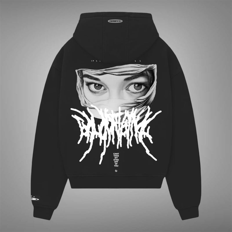 Gala Eyes hoodie Black
