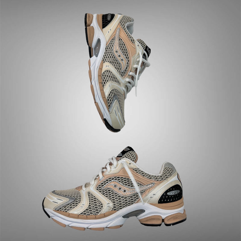 Saucony Mens Progrid Trumph 4 OG S70704-11 Cream Tan