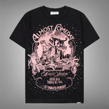 ALMOST SOMEDAY LAVISH TEE BLACL