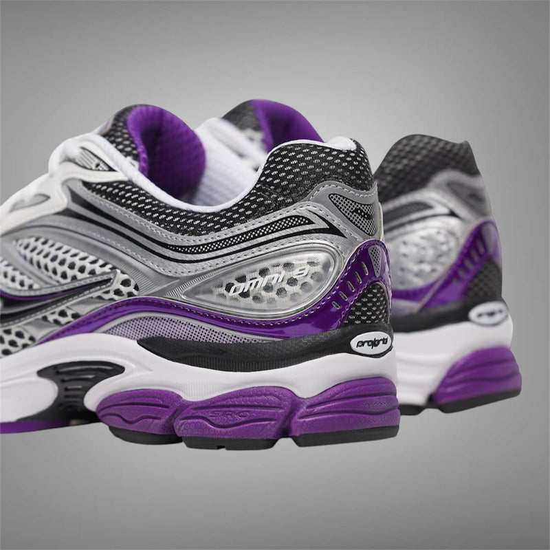 Saucony Men’s Progrid OMNI 9 S70739-10 Silver Purple