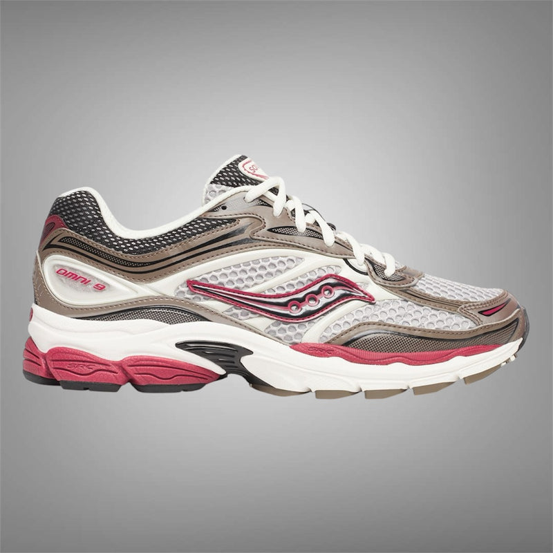 Saucony Men’s Progrid Omni 9 Brown Red