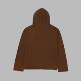 Honor The Gift HTG Raw Edge Hoodie Brown