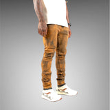Relapse Jeans Woodland Skinny Denim Brown
