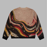 Market Paint Dept Cardigan Q4 Kint Cardigan With Pockets and Soft Hand Feel Khaki