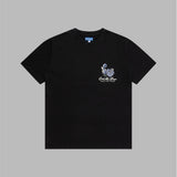 Market fear my lawyer t-Shirt q4 6oz with graphic screenprint Black