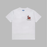 Market fear my lawyer t-Shirt q4 6oz with graphic screenprint White