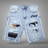 Campus goods mirage shorts blue