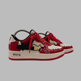Love Kills Shoe Red Cream