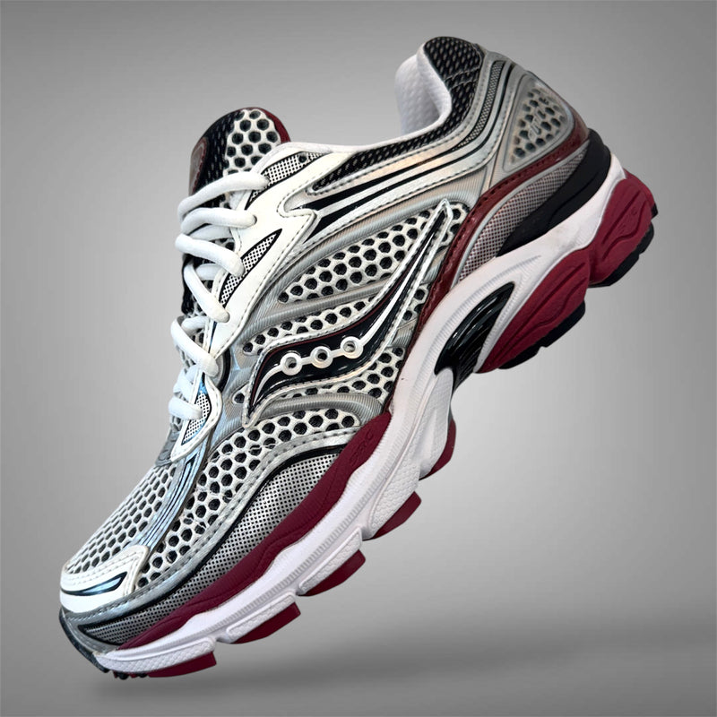 Saucony Men’s Progrid OMNI 9 S70739-1 Silver Maroon