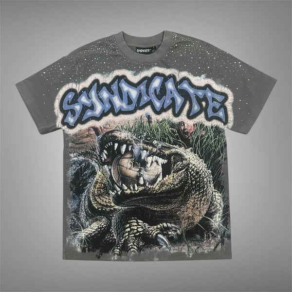 The Syndicate Croc Grey Wash