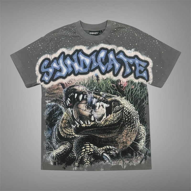 The Syndicate Croc Grey Wash