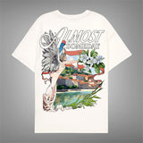 Almost Someday INIZA T-Shirt Cream