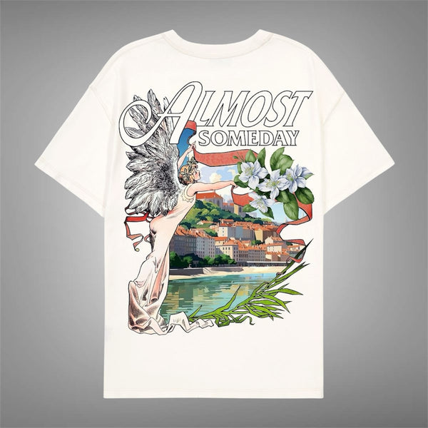 Almost Someday INIZA T-Shirt Cream