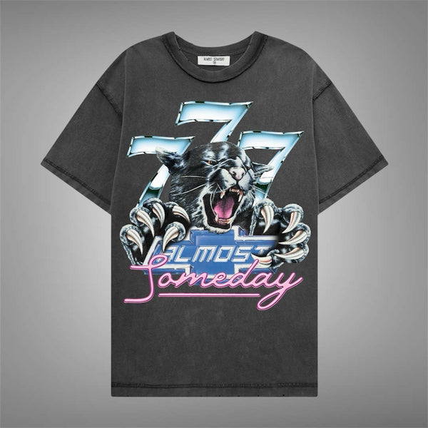 Almost Someday Jackpot T-Shirt Black