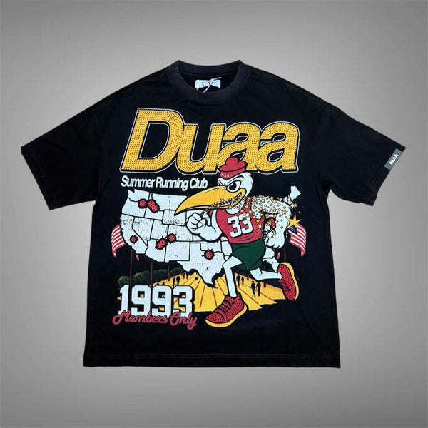 Duaa Sprint Black tee