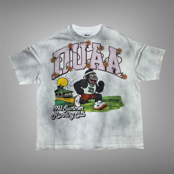 DUAA MARATHON WHT TEE SHIRT