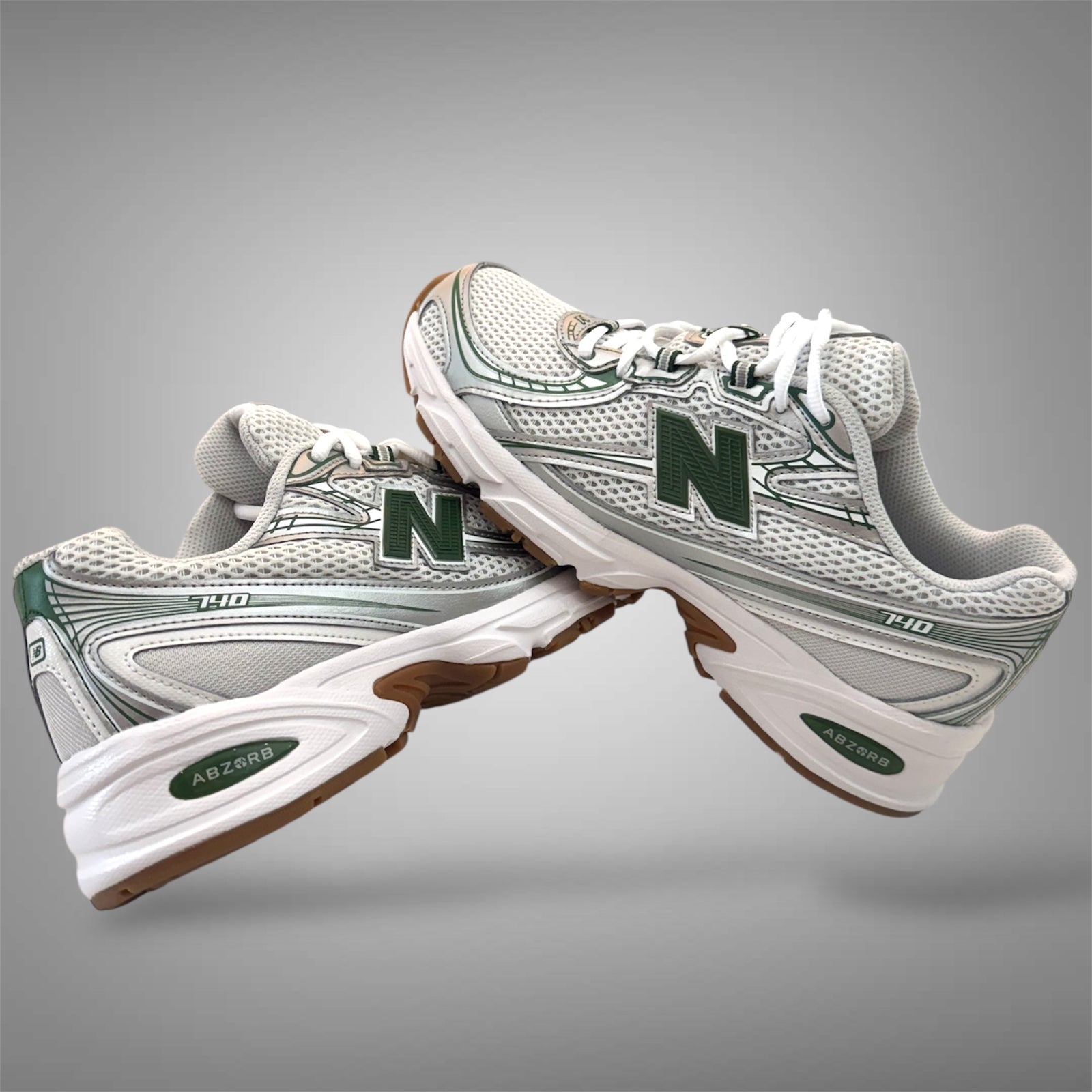 New Balance 740 U740SF2 Sneaker Men\'s Gray Green Lace Up Lifestyle Shoes SHOP112 IMG-8806_1600x.jpg?v=1757536189 main image 2