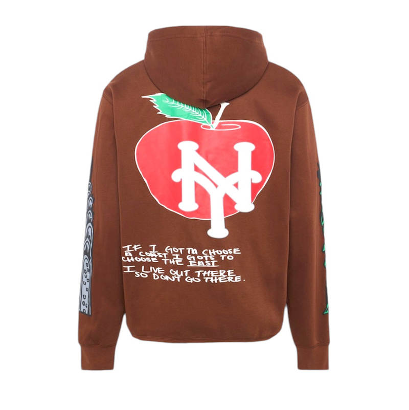 Homme Femme Cali to NYC Hoodie Chocolate