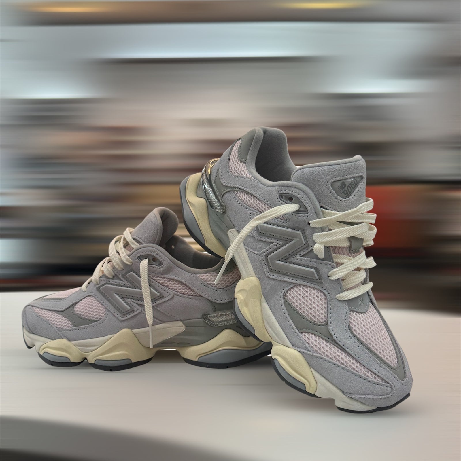 シマノ　BROOKSTONE FB-906 New Balance Mens 9060SFB Grey Pink – Relapse Clothing Stores