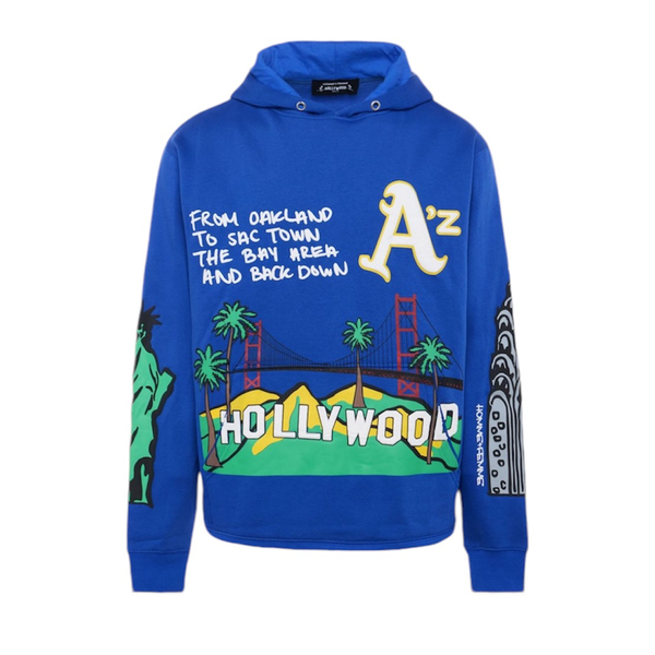 Homme Femme Cali to NYC Hoodie Royal