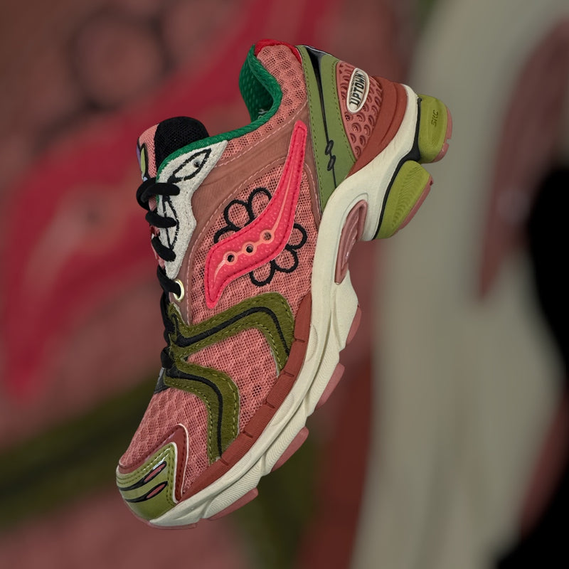 Saucony x Jae Tips Mens Progrid Triumph 4 peach