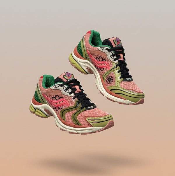 Saucony x Jae Tips Mens Progrid Triumph 4 peach