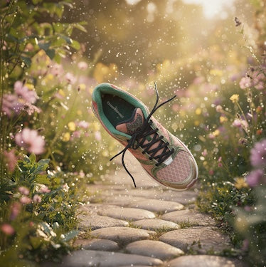 Saucony x Jae Tips Mens Progrid Triumph 4 peach