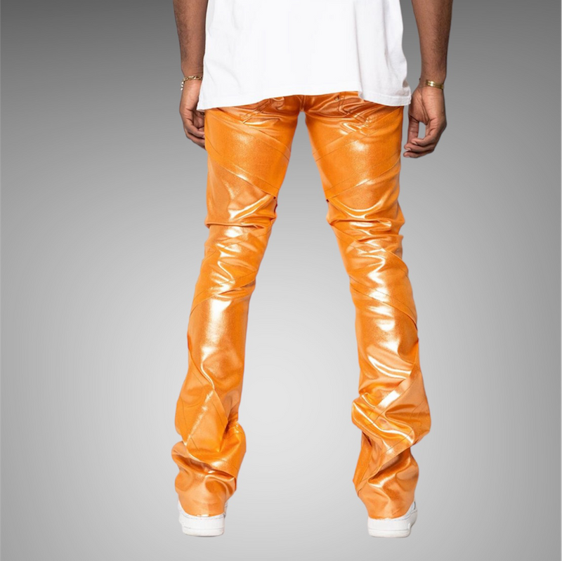 Golden Denim The Stacked Toro Metallic Orange