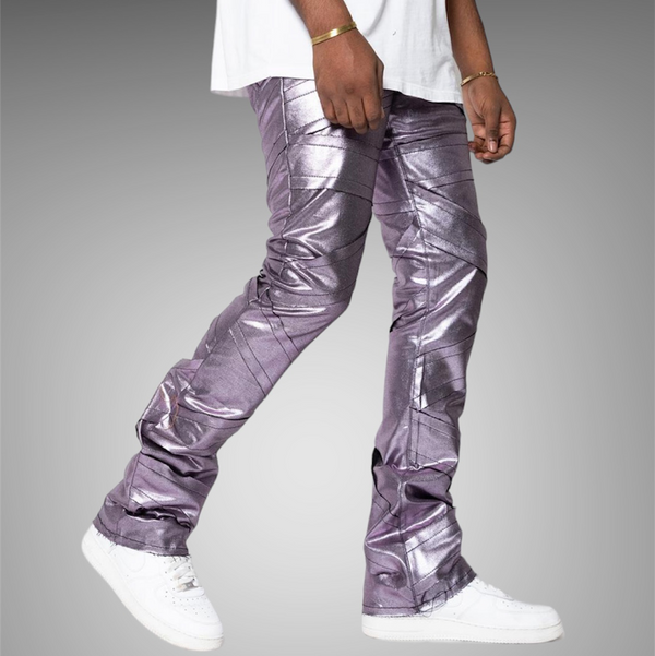 Golden Denim The Stacked Amedeo Metallic