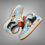 Love Kills Shoe Sky Blue Cream