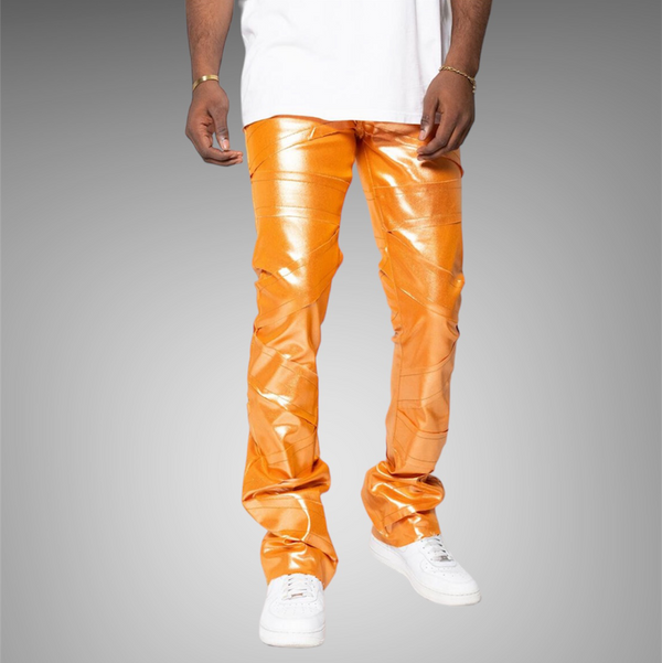 Golden Denim The Stacked Toro Metallic Orange