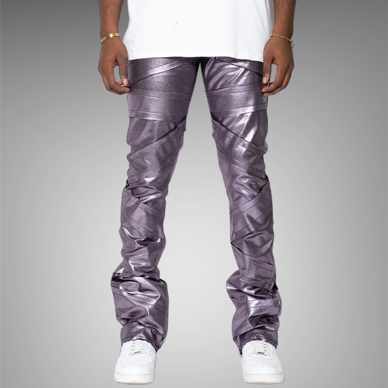 Golden Denim The Stacked Amedeo Metallic