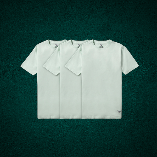 Paper Planes Essential 3 Pack Tee Subtle Green
